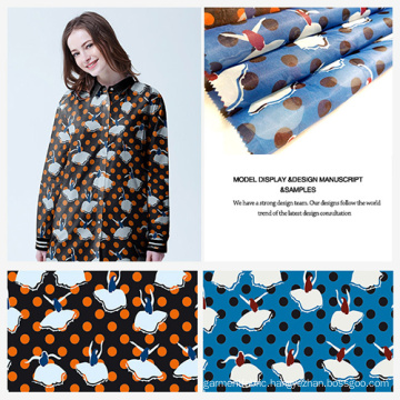 Printed Polyester Fashion Garment and Home Textile Fabric